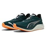 Puma Herren Electrify Nitro 4 Straßen-Laufschuh, Grün Terrain-Heat FIRE,...