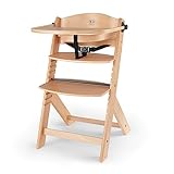 Kinderkraft Kinderhochstuhl aus Holz ENOCK 3 in 1, Niedriger Stuhl,...