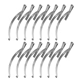 Hohopeti Edelstahl Fensterfederclips 100 Stück für Fliegengitter mit...