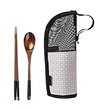 Bestecktasche, Camping, Geschirr-Aufbewahrungstasche, 24 x 10 cm, kompakter...