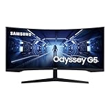 Samsung Gaming Monitor G5 C34G55TWWP, 34 Zoll, VA-Panel, UWQHD-Auflösung,...