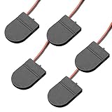 FackLOxc 5Pcs Household Coin Cell Container CR2032 Button Battery Socket...