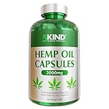 5Kind 2000 mg Hanfsamenöl-Kapseln – 180 Kapseln – Quelle für Omega 3...