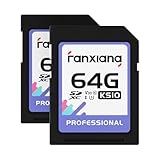 fanxiang SDXC UHS-I Speicherkarte 64 GBx2 (V30,...