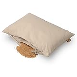 MinkovHOME Hirsekissen, Ergonomisch, Atmungsaktiv, Weicher...