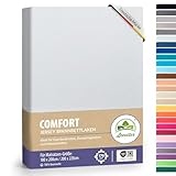 leevitex® Premium Spannbettlaken 180x200-200x220 cm - 40 cm Steg - auch...