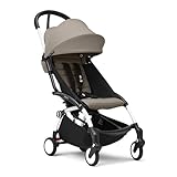 Stokke YOYO3 Kinderwagen ab 6 Monaten - Inklusive weißem Rahmen, Taupe...
