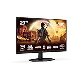 AOC Gaming Q27G42ZE - 27 Zoll Quad HD Gaming Monitor, 240 Hz, 1 ms, G-Sync...