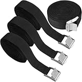 Spanngurte 4er Set (20mm x 2m) - 150kg Belastbar, Verstellbare Gurt mit...