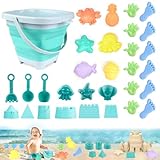 Sanspielzeugset, 31 Stück, Strand, Sand Toys Kids Set, Sandkasten,Mit...