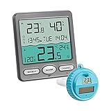 TFA Dostmann Venice Poolthermometer, 30.3056.10, zur Überwachung der...