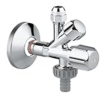 GROHE Ersatzteil, Kombi-Eckventil (mit selbstdichtendem Anschlussgewinde,...