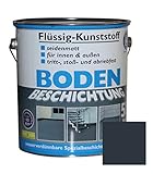 Flüssig Kunststoff 5L Acryl Bodenbeschichtung 50m² Betonfarbe Beton...