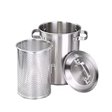 Keramik-Kochtopf, kleine Kupfertöpfe, Brattopf aus Edelstahl, 4 l,...