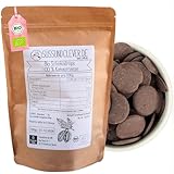 süssundclever.de® Bio Schokodrops 100% | 1,0 kg | Kakaodrops | 100%...