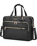 Taygeer Laptoptasche Damen 17 Zoll, Laptop Handtasche mit USB-Anschluss,...