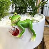 boluoboluomi Mini-Frosch Topfpflanzen Dekorationen, lustige Frosch Garten...