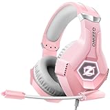 Ozeino Gaming Headset mit Mikrofon 3D Surround Sound Headphones Noise...