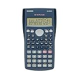 Casio FX-82MS Wissenschaftlicher Taschenrechner, dunkelgrau