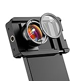APEXEL Makro-Objektiv für iPhone 14 Pro, 100 mm Handyobjektiv +...