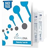 AffinityDNA Vaterschafts-DNA-Testkit - 99,99 % genauer genetischer...
