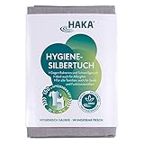 HAKA Hygiene Silbertuch, 150 WL, antibakteriell für Waschmaschine,...