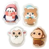4 Taschenwärmer Set, Wiederverwendbare Handwärmer Für Kinder Und...