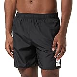 PUMA Herren Swim Men's Mid Shorts Swim Trunks, Schwarz, XL