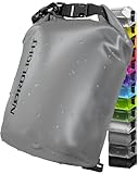 Nordlight Dry Bag 10L Wasserdichter Beutel - (Grau) Wasserdichter Packsack...