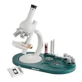 ScienceCan Mikroskop 1600 Labor Set (29-teilige Labor-Station mit Mikroskop...