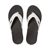 Reef Damen Ortho-Spring Flipflop, Brown/White, 38.5 EU