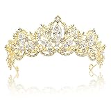 Prinzessin Tiara Kristall Krone Damen Prinzessin Krone Dold Prinzessin...