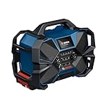 Bosch Professional 18V/12V System Akku-Baustellenradio GPB 18VH-6 SRC...