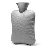 FORICOM Wärmflasche (grey, 2L)