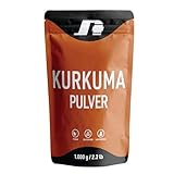 Kurkuma Pulver 1kg – 100% naturrein & fein gemahlen – Gelbwurz (Curcuma...