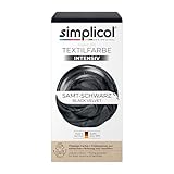 simplicol Textilfarbe intensiv Samt-Schwarz | Einfaches Färben in der...