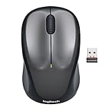 Logitech M235 Kabellose Maus, 2,4 GHz mit USB-Unifying-Empfänger, 1000 DPI...