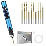 Handbohrer Elektrisch, Vankarr 3-Gang DIY Bohrer Wiederaufladbare...