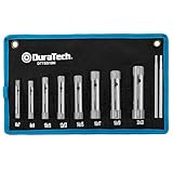 DURATECH 10-tlg Rohrsteckschlüsselsatz inkl. Drehdorn, Metrisch, 6-22 mm,...
