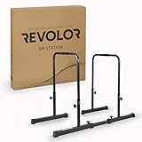 REVOLOR Dip Station Bar Barren – Höhenverstellbar, Breitenverstellbar,...