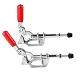 2 Stück Kniehebelspanner GH-302-FM, Groß Schubstangenspanner Verstellbar...