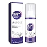 Haustierpflege Spray, Juckreiz Spray für Hund & Katze, Mittel gegen...