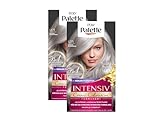 POLY PALETTE Intensiv Creme Coloration U71 Kühles Silbergrau (2 x 115 ml),...