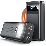 60000mAh Power Bank PD 45W Schnellladung Große Kapazität Externe...