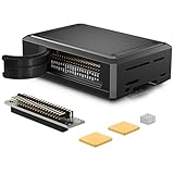 Miuzei Gehäuse für Raspberry Pi 4 mit GPIO-Schnittstelle, metallisch aus...