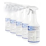 KK Schnelldesinfektion in praktischer Sprühflasche, 5x 1 L,...