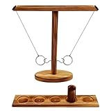 Joycabin Hooks Ring Toss Game für Kinder Erwachsene, Ring Toss Hook und...