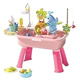 Wasserspieltisch - Sensorischer Wassertisch | 4-in-1 Sumpfspielzeug mit...