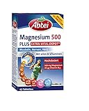 Abtei Magnesium 500 Plus Extra-Vital-Depot - für Muskeln, Nerven und Herz...