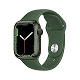 Apple Watch Series 7 (GPS, 41MM) Aluminiumgehäuse Grün mit Clover...
